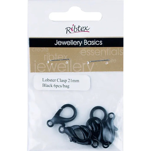 21mm Metal Alloy Lobster Clasp (available in 4 colours)